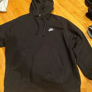 Nike Black Sweatshirt Hoodie Athletic Wear